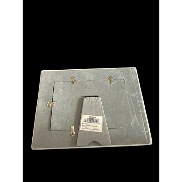 Malden International 25Th Anniversary Porcelain Ceramic Frame 4x6 - Picture 3 of 3